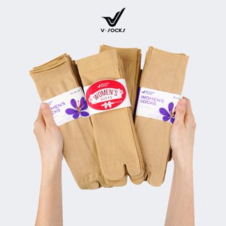 Tất Vớ Da Nữ Xỏ Ngón Chống Nắng VSOCKS Mềm Mịn Thoáng Mát Co Giãn Bốn Chiều - BN104/BN103