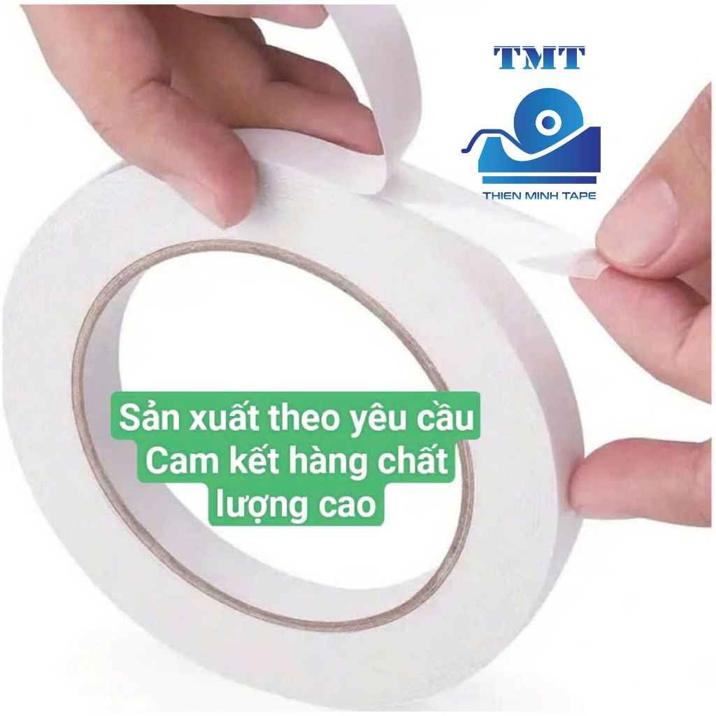 Băng dính 2 mặt 2cm x 50m siêu dai siêu dính