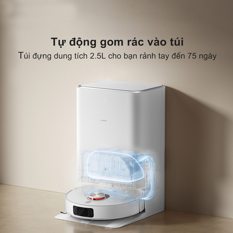 [ Quà giới hạn] Robot hút bụi lau nhà Xiaomi Robot Vacuum X20 Pro BHR8859EU - Lực hút 7000Pa - Trạm sạc đa năng | BigBuy360 - bigbuy360.vn