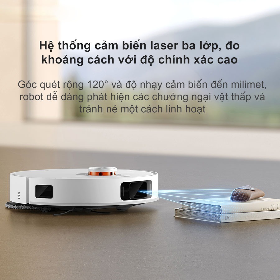 [ Quà giới hạn] Robot hút bụi lau nhà Xiaomi Robot Vacuum X20 Pro BHR8859EU - Lực hút 7000Pa - Trạm sạc đa năng | BigBuy360 - bigbuy360.vn