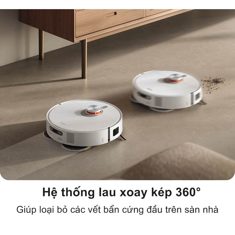 [ Quà giới hạn] Robot hút bụi lau nhà Xiaomi Robot Vacuum X20 Pro BHR8859EU - Lực hút 7000Pa - Trạm sạc đa năng | BigBuy360 - bigbuy360.vn