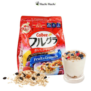 Ngũ cốc trái cây Nhật Bản Calbee 482g - Hachi Hachi Japan Shop
