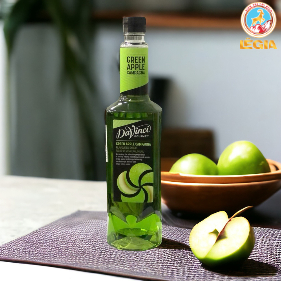 (date 19/6/2026)Siro DAVINCI Táo Xanh 750ML - Green Apple Sirup