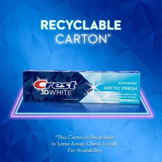 Kem đánh răng Crest 3D White Advanced Arctic Fresh 76g
