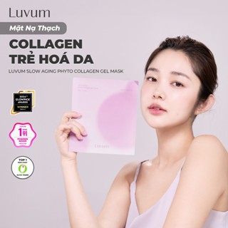 Hộp 5 Mặt Nạ Thạch Collagen Giúp Trẻ Hoá Da Luvum Slow Aging Phyto Collagen Gel Mask 33g[B1]