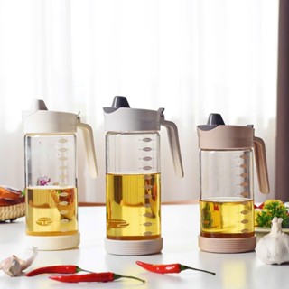 Bình đựng dầu ăn thủy tinh chịu nhiệt chống rò rỉ nắp inox 304 cao cấp - Đựng Gia Vị