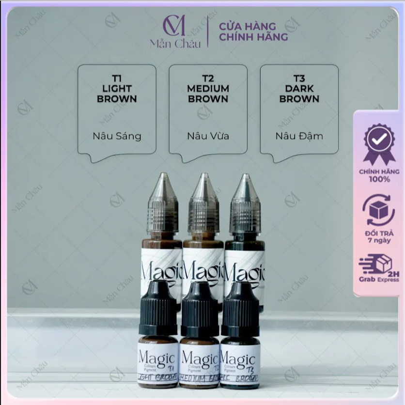[Chính hãng] Mực Magic Fullsize, Mini 3.3ml - 5ml - Fullsize