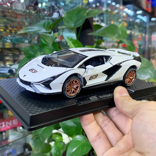 Mô hình xe Lambo ghini Sian tỉ lệ 1:32 có đèn và âm thanh hãng XHD
