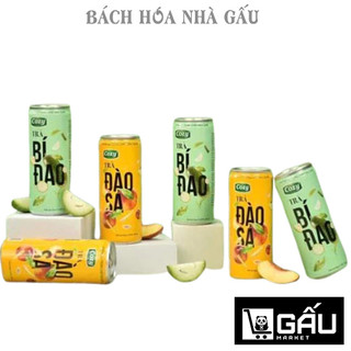  Trà Cozy 320ml Vị Đào Xả Tắc Mật Ong Trà Bí Đao 