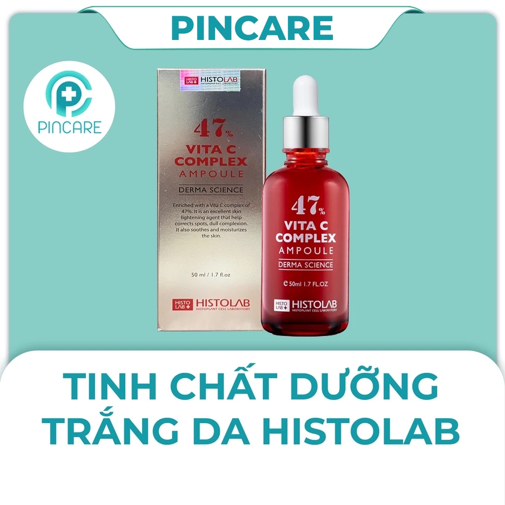 Tinh chất dưỡng trắng da Histolab Vita C Complex Ampoule 47% - Hàng chính hãng - PINCARE Health & Beauty
