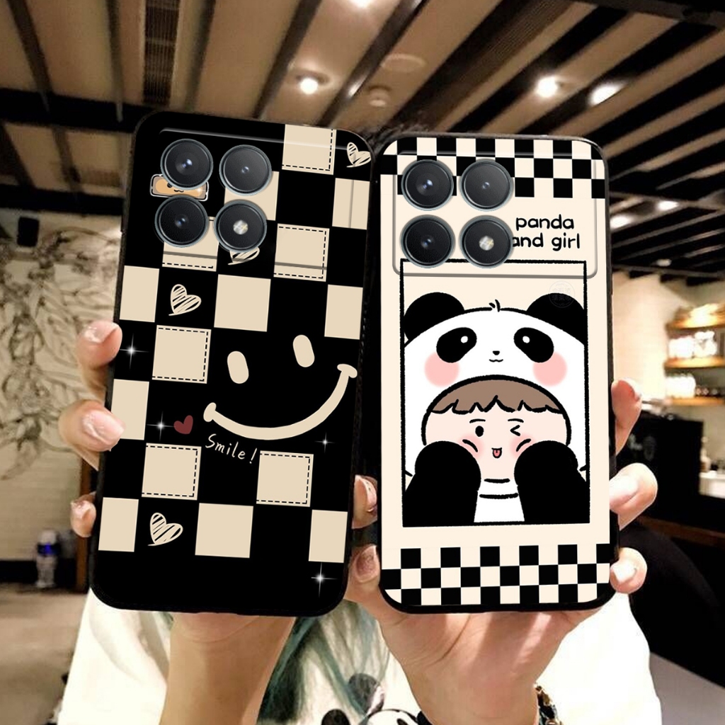 Ốp lưng Xiaomi REDMI K70 5G / K70 ULTRA  in hình cao cấp mẫu kẻ caro,mikenbe@r siêu hot