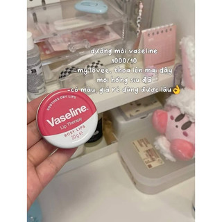 Son dưỡng vaseline rosy lips làm Hồng môi bản UK 20g