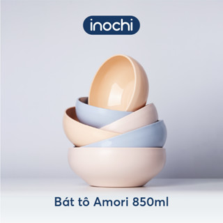 Bát ăn dặm nhựa Inochi Amori ✨Có khả năng chịu nhiệt cao từ -30 độ C đến 140 độ✨An toàn cho sức khỏe
