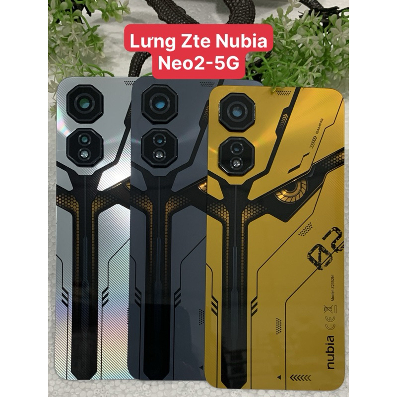 Nắp Lưng Điện Thoại Zte Nubia Neo 2-5G/  Kính Lưng Thay Thế Điện Thoại Zte Nubia Neo2-5G/ Mặt Lưng Z