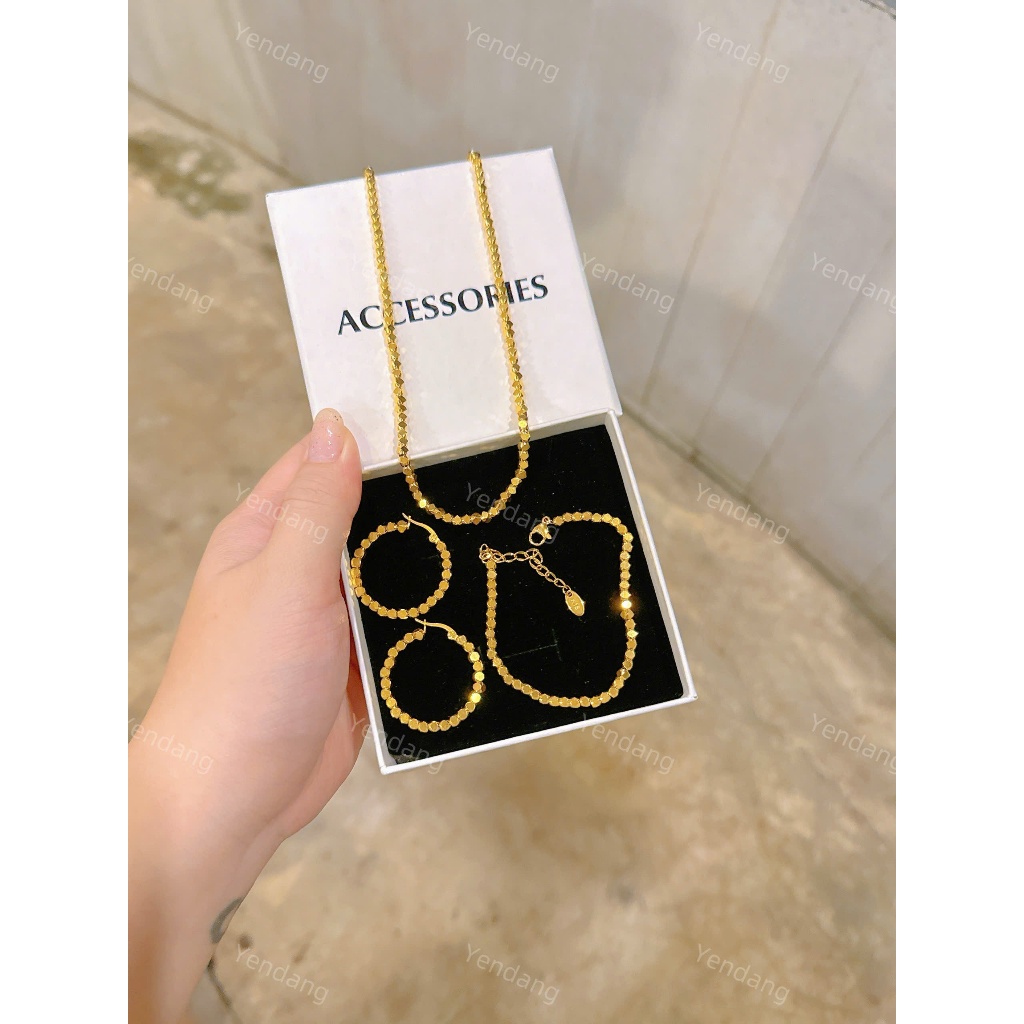 Set bộ titan bi vuông