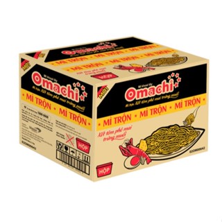  Thùng 12 Hộp - Mì Trộn Omachi Phô Mai Trứng Muối 105g - TH Lộc Phát 
