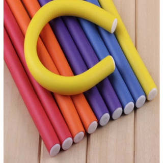  Set 10 Lô Uốn Tóc Xoăn Linh Hoạt Bằng Xốp Mềm  Đủ kích cỡ  