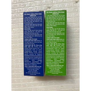Xịt Thơm Miệng Thảo Dược GREELUX [Chai 12ml] Extra Cool / Fresh Mint Cool [Grelux, greenlux, greelus]