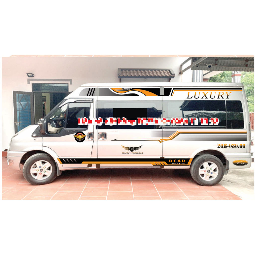 Tem Xe 16 Chỗ Transit, Solati, Luxury