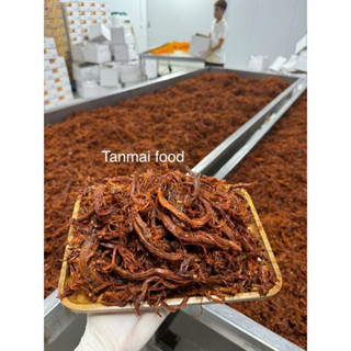 500G Thịt Heo Khô Cháy Tỏi Xé To Loại Nguyên Chất 100%