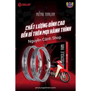  Cặp niềng xe sport TAN LAN 1.40.1.60.17 3 lớp xi mạ cao cấp 