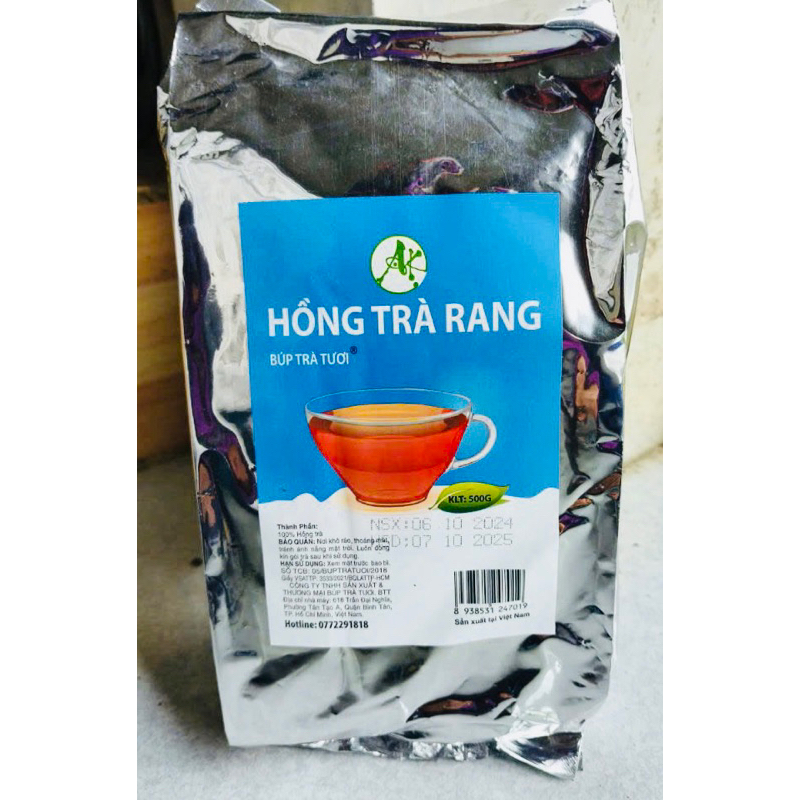 hồng trà rang 500g