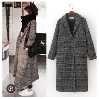 Áo vest caro nữ dáng dài