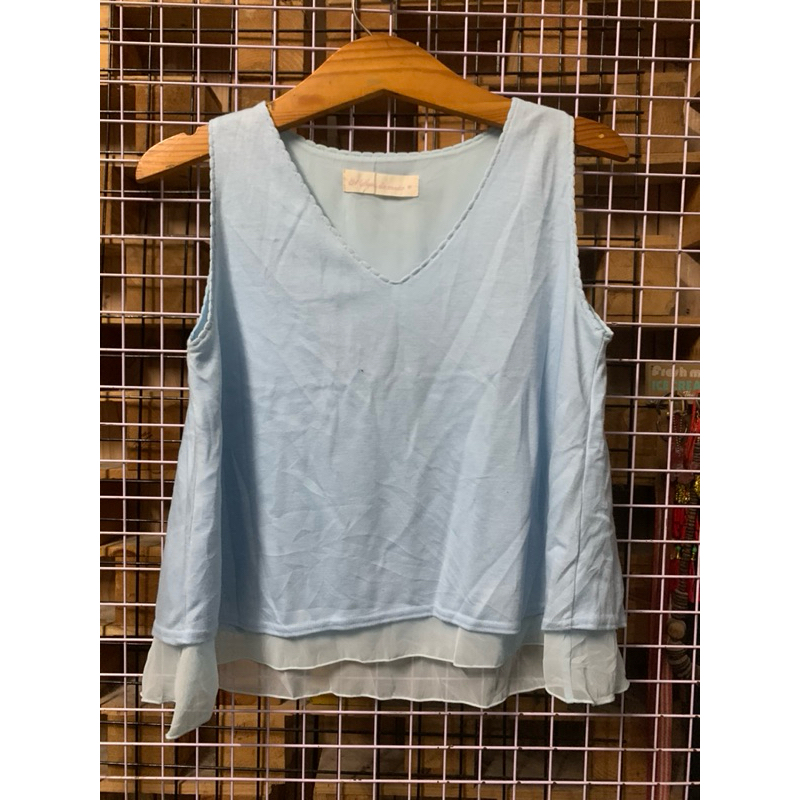 B189. Áo voan hiệu Nhật sz36- 2hand