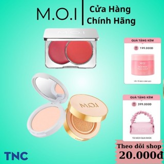 Bộ ba phấn nước premium, phấn phủ siêu mịn, má hông MOI Hồ Ngọc Hà bộ trang điểm 3 món 200g