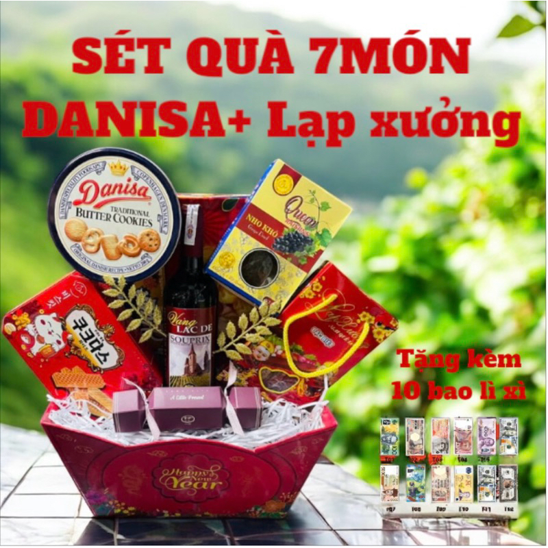 sét quà 7 món đoàn viên cao cấp