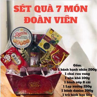 sét quà 7 món đoàn viên cao cấp