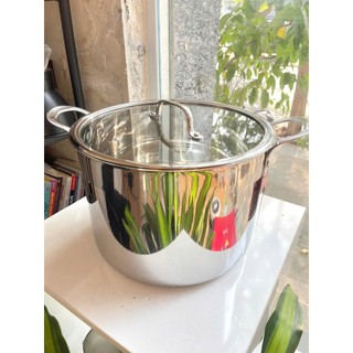 Nồi luộc gà Inox 3 lớp liền khối Kalpen Kampfer 30cm 