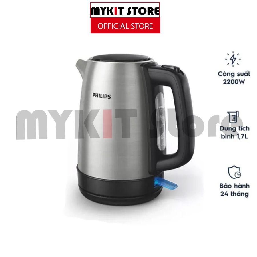 Bình Đun Siêu Tốc Philips HD9350 - 1,7L - Mykit Store
