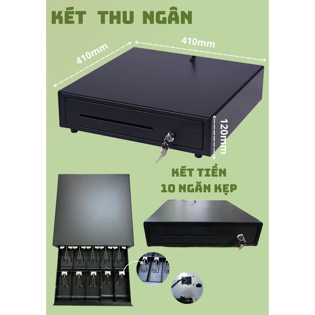 [SẢN PHẢM MỚI] - Két Tiền Thu Ngân, Ngăn Kéo Đựng Tiền, Két Thu Ngân, Hộc Đựng TIền