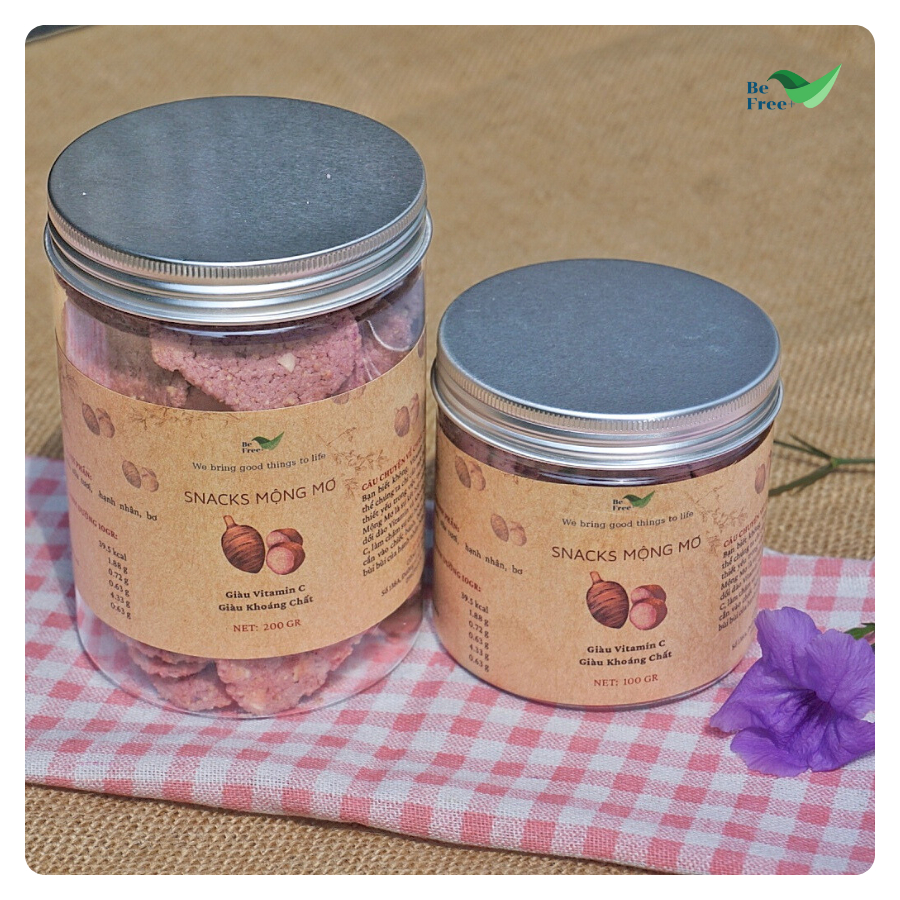 Snacks Mộng Mơ (Purple Yam Snacks) - Giàu Vitamin, Giàu Khoáng Chất, Healthy Food