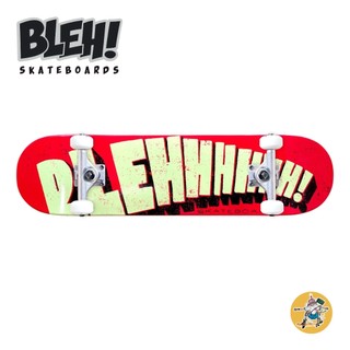 Ván trượt nguyên bộ, mặt ván skateboard Bleh Echo Red - Size 8.0/8.25, Tập tricks cường độ cao, Người chơi cơ bản