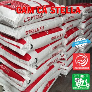 Thức Ăn Cá Koi, Cám Stella, Đạm 42,44% BAO 25 KG