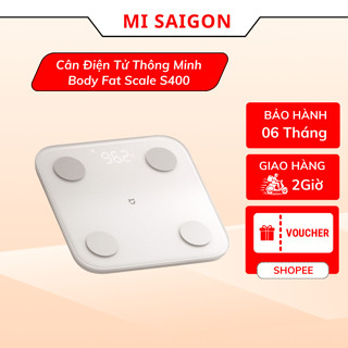 Cân Điện Tử Thông Minh Xiaomi Body Fat Scale S400 - Hàng Chính Hãng - Bảo Hành 6 Tháng
