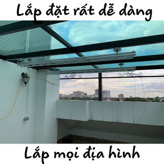 Giàn phơi thông minh Rèm Trung Tín siêu bền và trợ lực