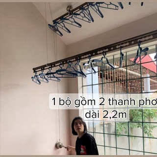 Giàn phơi thông minh Rèm Trung Tín siêu bền và trợ lực