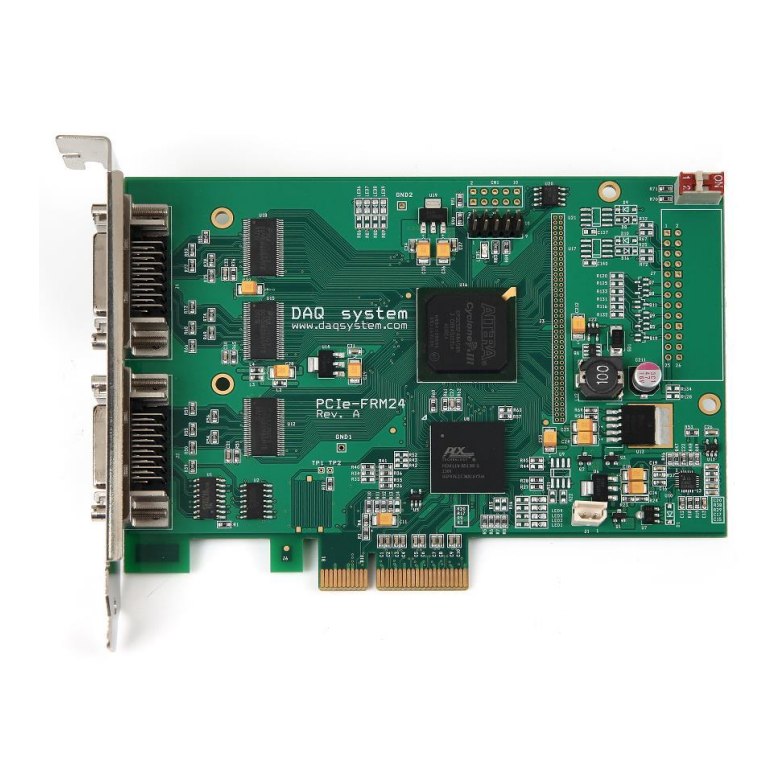 PCIe-FRM24 Base/Medium/Full Camera Link Frame Grabber