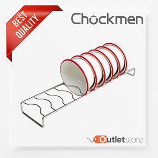 Giá Xếp Bát CHOCKMEN Inox Cực Dày Dặn Giá Úp Chén Bát Kệ Xếp Gọn Bát Trong Ngăn Tủ Khay Ráo Nước