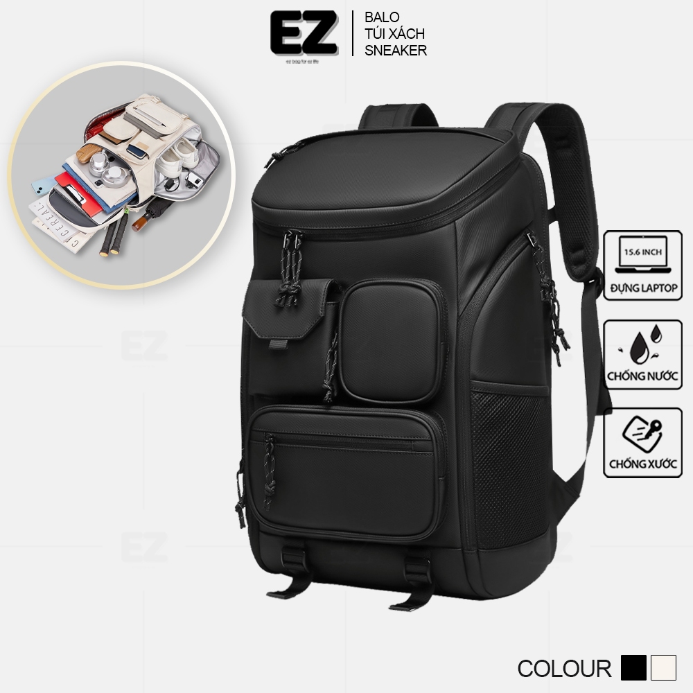 Balo du lịch chống nước nam nữ EZ BALO BLA26 , Balo đi học thời trang kích thước lớn , Balo laptop c