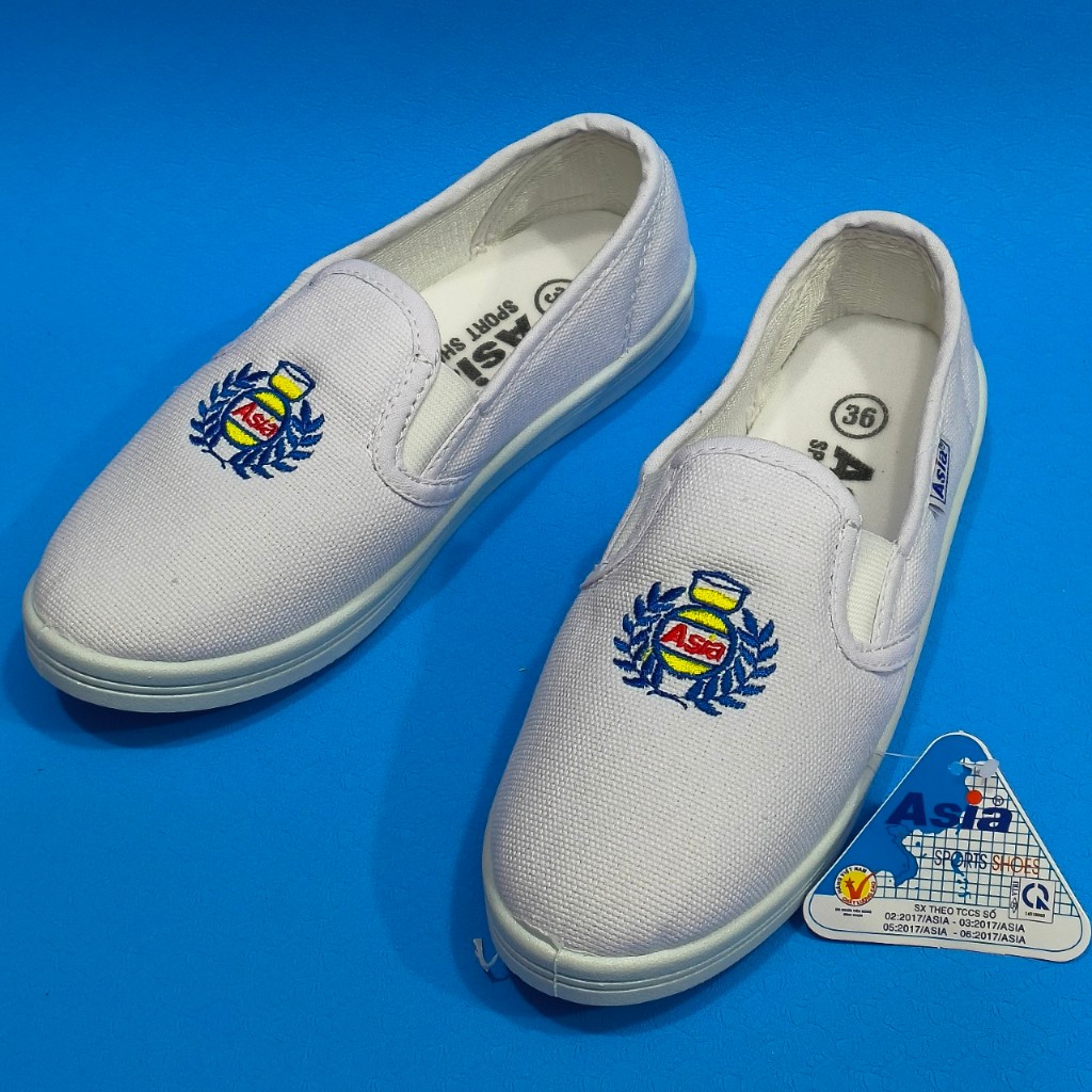 Giày Xỏ Lười  Asia ,Giày học sinh , thể dục , hội thao G07 , W07