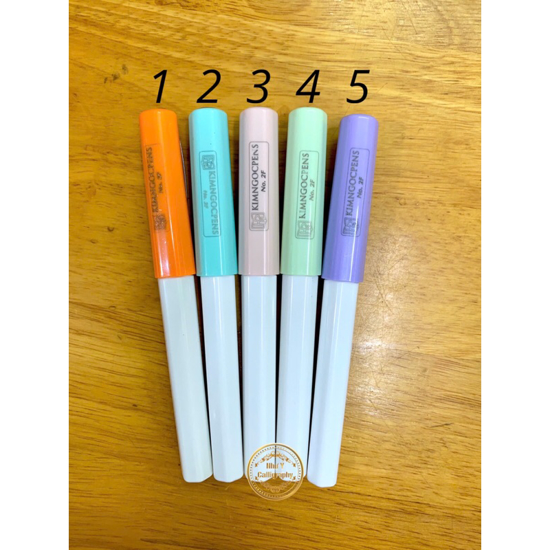 Bút Kim Ngọc pens No 2F (ngòi lá tre thanh đậm) (có bán ngòi lẻ)