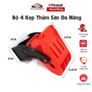  Bộ 4 Kẹp treo thảm rửa xe kẹp khăn rửa xe gắn tường 