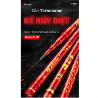 Cần Câu Tay 8H Kẻ Hủy Diệt, Cần Câu Đơn Câu Đài Chuyên Rô , Diếc, Chép, Trắm... CT-24