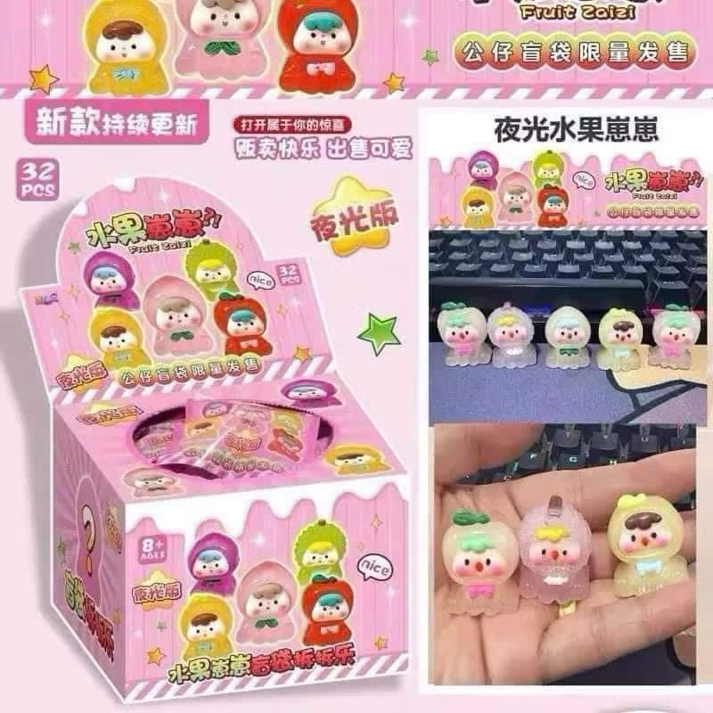 BLINDBOX - Hộp Mù 32 túi to Charm phát sáng