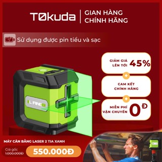  Máy cân bằng laser 2 tia xanh L Fine C4  Máy cân mực laze bắn cốt xây dựng  Máy bắn tia laser cân bằng 