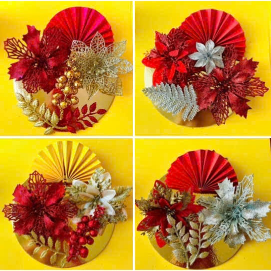 #19k Set trang trí tháp bánh tháp nước ngày lễ Tết nhiều mẫu giá rẻ - Set #19k